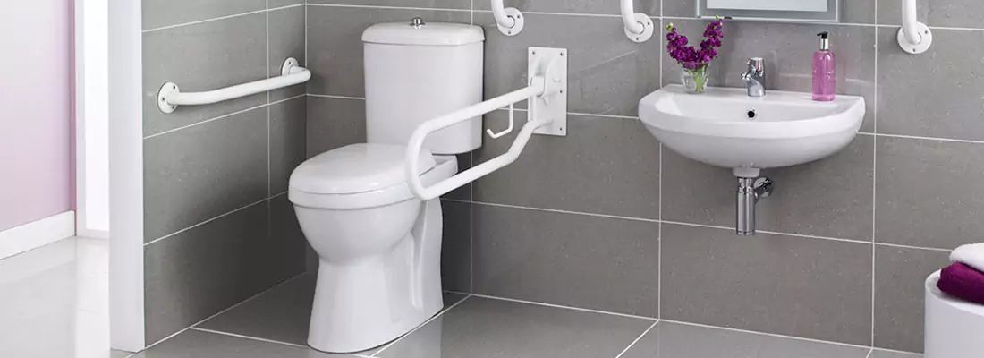 Modern Handicap Bathroom Solutions with Safety Features in Brownsville, FL